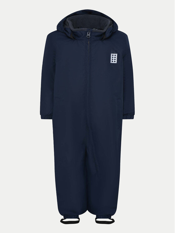 LEGO Зимен детски гащеризон LWJORI 11010428 Тъмносин Regular Fit цвят на ниска цена