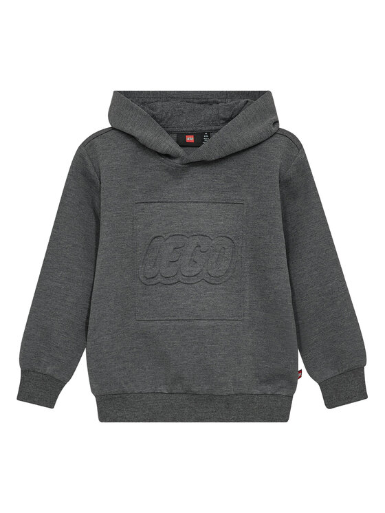 LEGO Суитшърт 11010295 Сив Regular Fit цвят на ниска цена