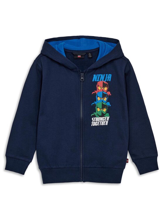 LEGO Суитшърт Lwasku 700 11010945 Тъмносин Regular Fit цвят на ниска цена