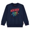 LEGO Суитшърт Ninjago 11010944 Тъмносин Regular Fit цвят на ниска цена
