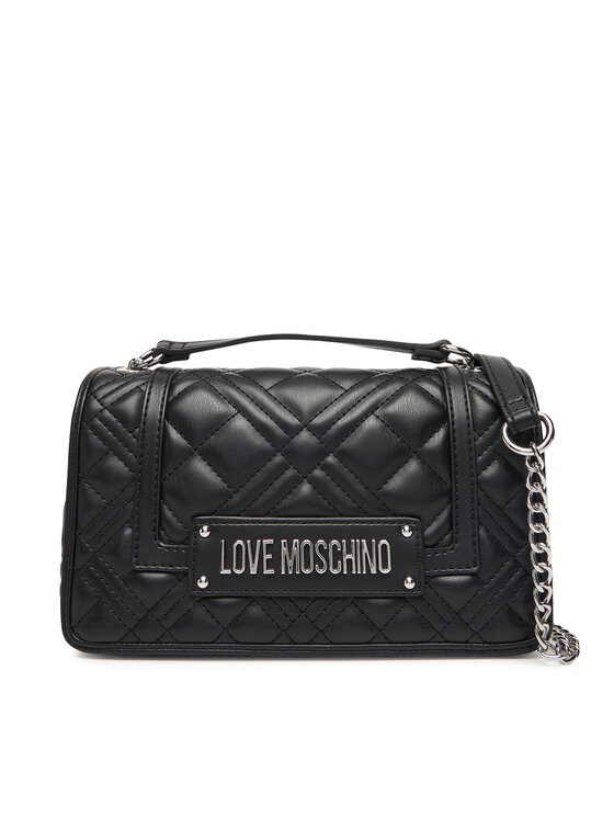 LOVE MOSCHINO Дамска чанта JC4001PP1NLA000B Черен цвят на ниска цена