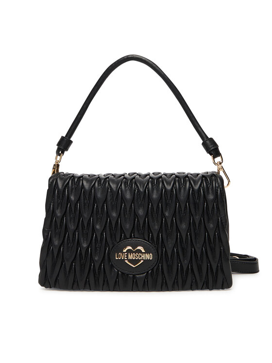 LOVE MOSCHINO Дамска чанта JC4013PP1NLH0000 Черен цвят на ниска цена