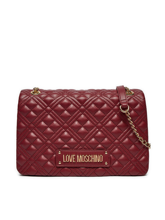 LOVE MOSCHINO Дамска чанта JC4014PP1LLA0552 Бордо цвят на ниска цена