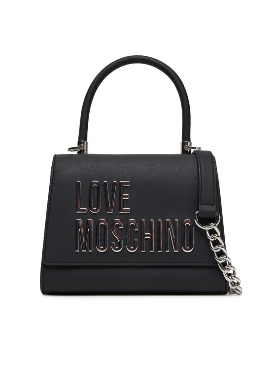 LOVE MOSCHINO Дамска чанта JC4024PP1NKD000B Черен цвят на ниска цена