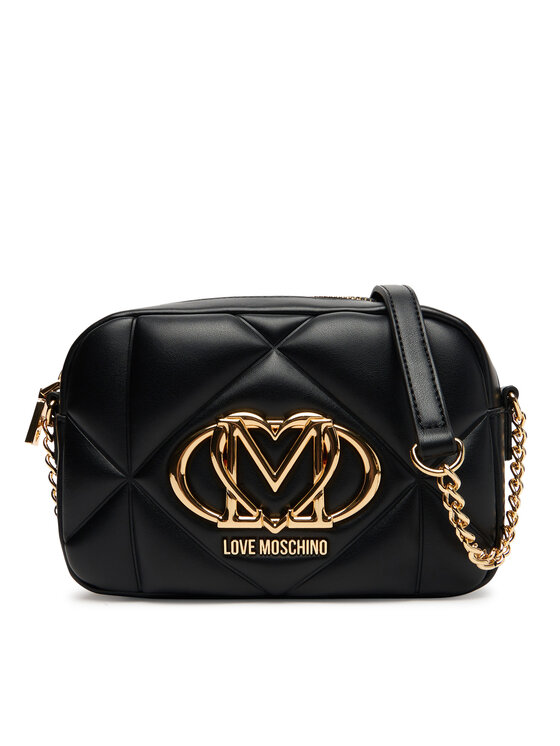 LOVE MOSCHINO Дамска чанта JC4038PP1NLC0000 Черен цвят на ниска цена