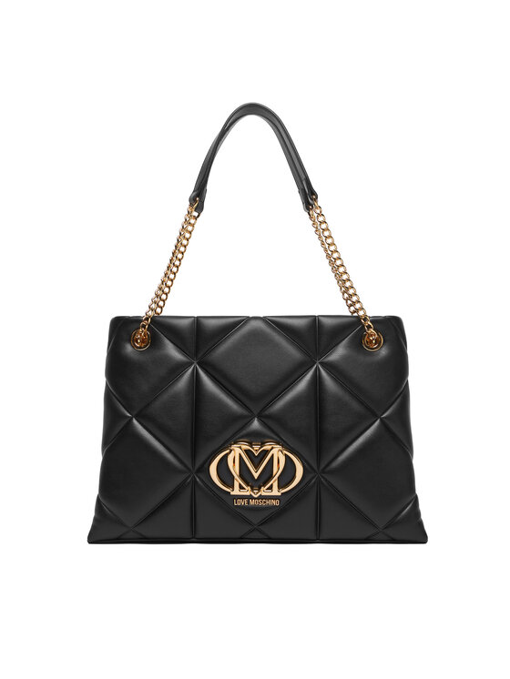 LOVE MOSCHINO Дамска чанта JC4040PP0NLC0000 Черен цвят на ниска цена