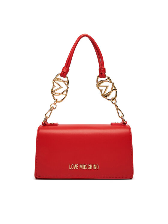 LOVE MOSCHINO Дамска чанта JC4051PP1NLF0500 Червен цвят на ниска цена