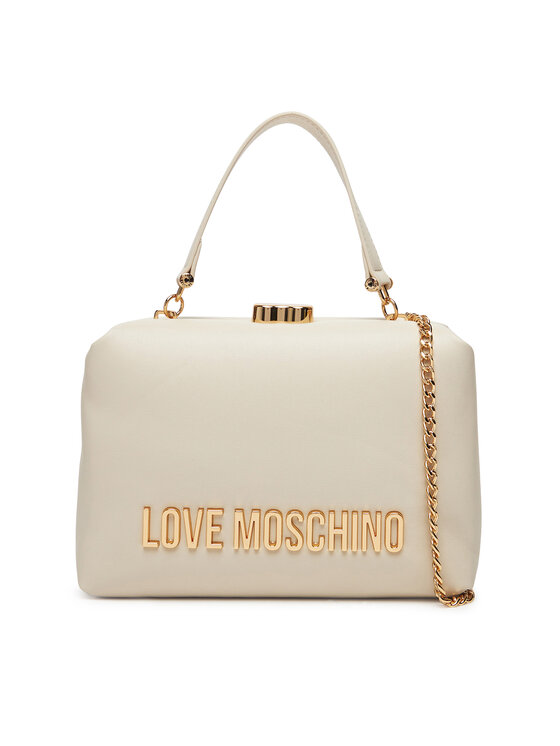 LOVE MOSCHINO Дамска чанта JC4096PP1NLM0110 Екрю цвят на ниска цена
