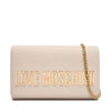LOVE MOSCHINO Дамска чанта JC4103PP0NKD0110 Екрю цвят на ниска цена
