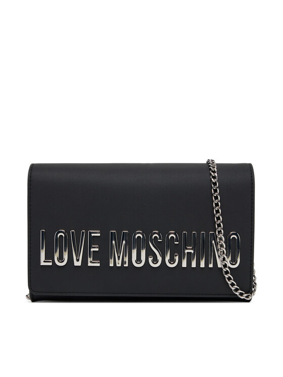 LOVE MOSCHINO Дамска чанта JC4103PP1NKD000B Черен цвят на ниска цена