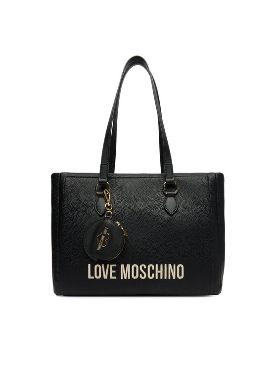 LOVE MOSCHINO Дамска чанта JC4105PP1NLT1000 Черен цвят на ниска цена