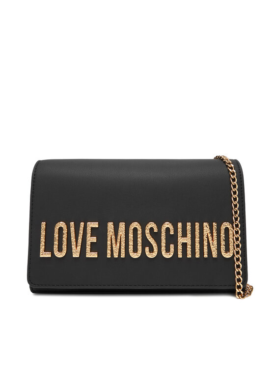 LOVE MOSCHINO Дамска чанта JC4121PP0NKD000A Черен цвят на ниска цена