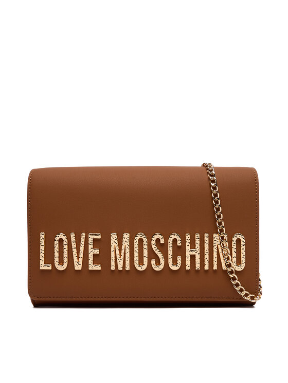 LOVE MOSCHINO Дамска чанта JC4121PP0NKD020A Кафяв цвят на ниска цена