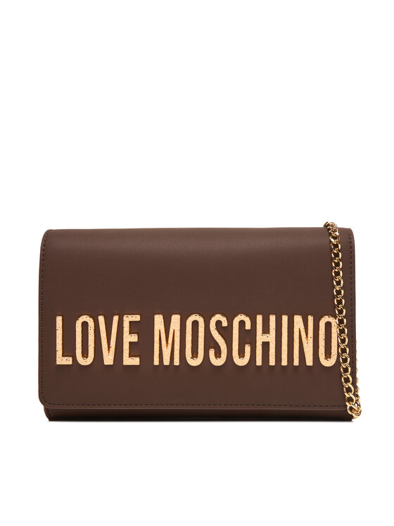 LOVE MOSCHINO Дамска чанта JC4121PP0NKD031A Кафяв цвят на ниска цена