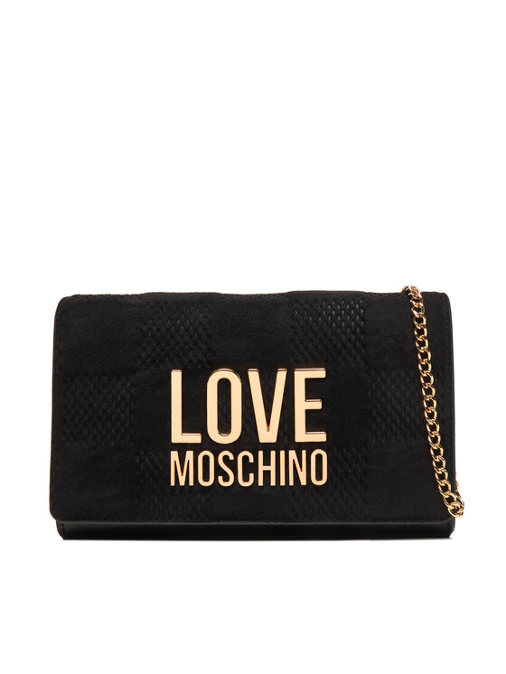 LOVE MOSCHINO Дамска чанта JC4127PP0NKB100A Черен цвят на ниска цена