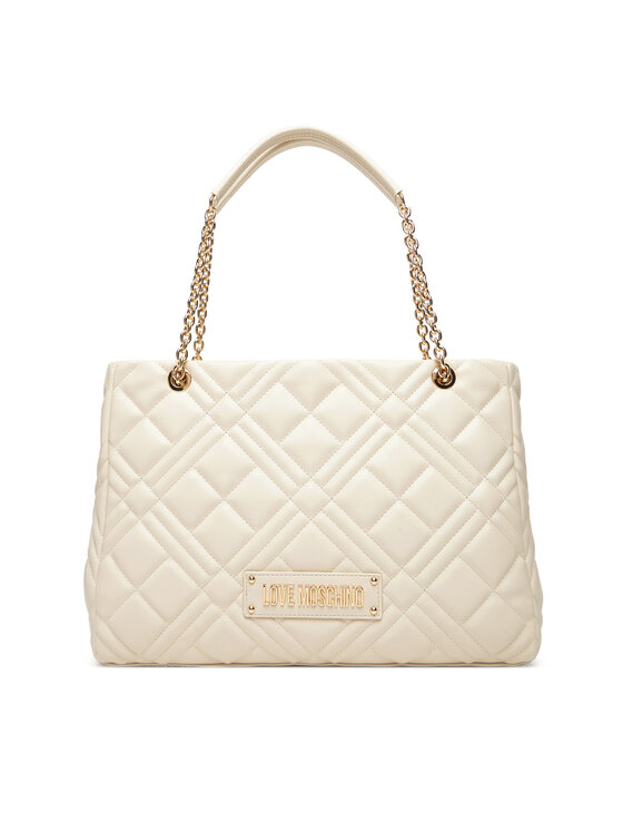 LOVE MOSCHINO Дамска чанта JC4145PP1NLA0110 Бежов цвят на ниска цена