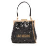 LOVE MOSCHINO Дамска чанта JC4146PP0NKK100A Черен цвят на ниска цена