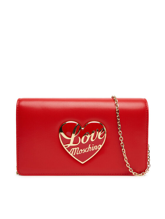 LOVE MOSCHINO Дамска чанта JC4186PP1NLP0500 Червен цвят на ниска цена