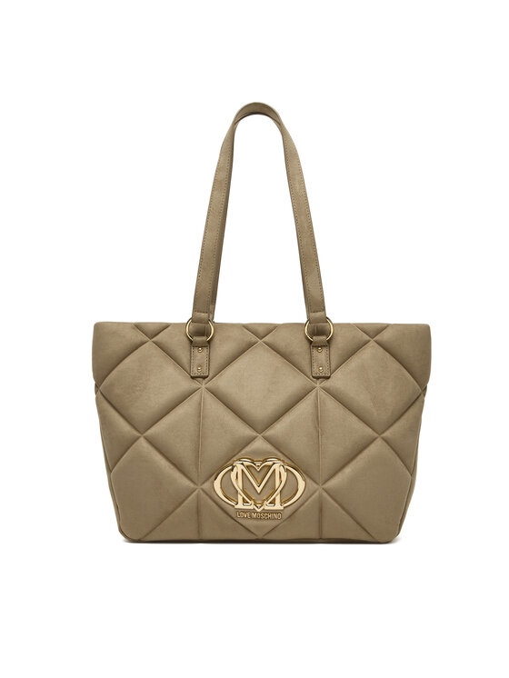 LOVE MOSCHINO Дамска чанта JC4312PP0NKE0105 Бежов цвят на ниска цена