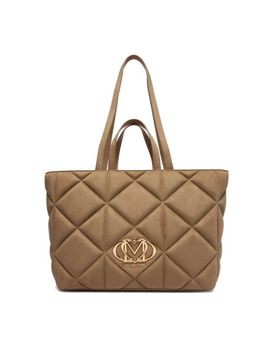 LOVE MOSCHINO Дамска чанта JC4397PP0NKE0105 Бежов цвят на ниска цена