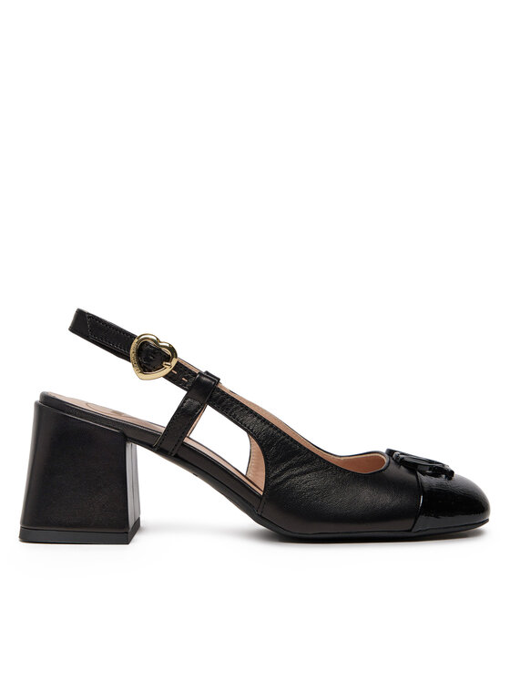 LOVE MOSCHINO Обувки на ток JA10117G1MIE300A Черен цвят на ниска цена