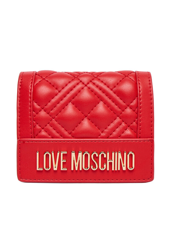 LOVE MOSCHINO Портфейл JC5601PP0NLA0500 Червен цвят на ниска цена