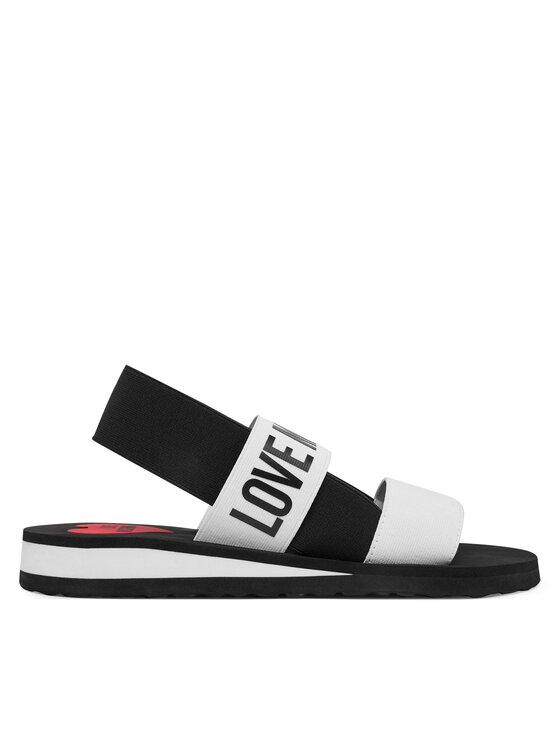 LOVE MOSCHINO Сандали JA16033G0MJN410A Бял цвят на ниска цена