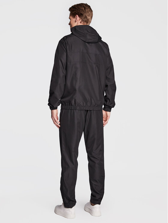 Lacoste Анцуг WH2661 Черен Regular Fit цвят на ниска цена