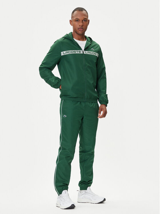 Lacoste Анцуг WH4757 Зелен Regular Fit цвят на ниска цена