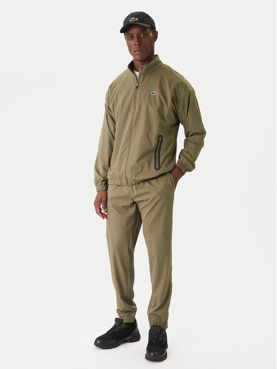 Lacoste Анцуг WH4763 Зелен Regular Fit цвят на ниска цена