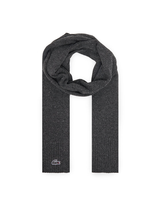 Lacoste Зимен шал RE5992 Сив цвят на ниска цена