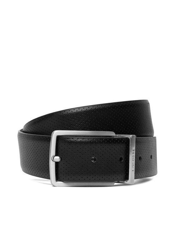 Lacoste Колан RC4097 Черен цвят на ниска цена