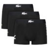 Lacoste Комплект боксерки 5H1291 Черен цвят на ниска цена