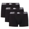 Lacoste Комплект боксерки 5H2393 Черен цвят на ниска цена