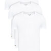 Lacoste Комплект тениски TH3321 Бял Slim Fit цвят на ниска цена