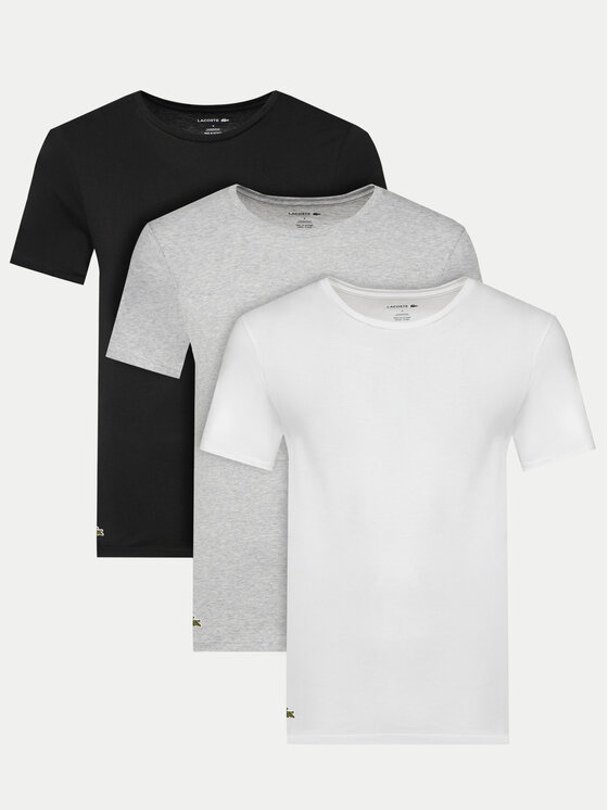 Lacoste Комплект тениски TH9007 Цветен Slim Fit цвят на ниска цена