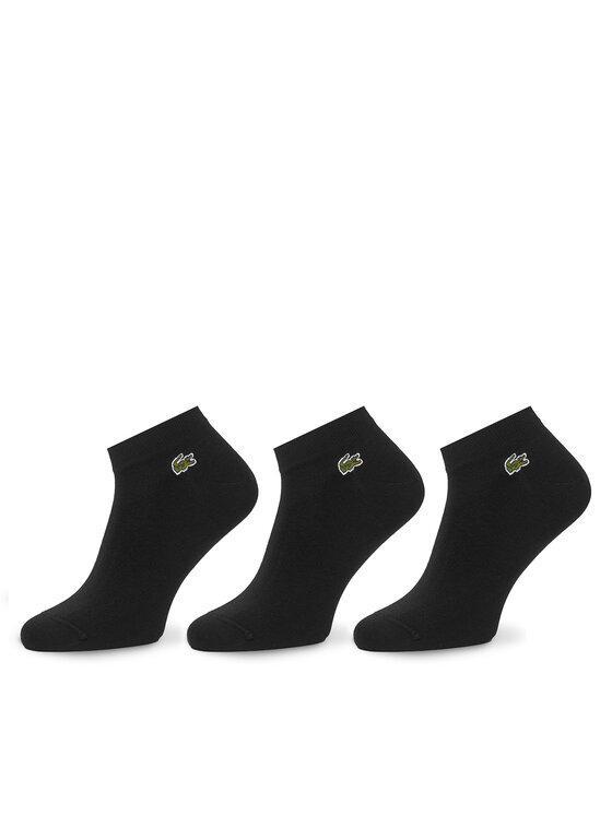 Lacoste Къси чорапи RA2917 Черен цвят на ниска цена