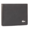 Lacoste Портфейл S Slim Billfold Id Slot NH1407FG Черен цвят на ниска цена