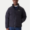 Lacoste Пухено яке BH5154 Тъмносин Regular Fit цвят на ниска цена