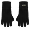 Lacoste Ръкавици RV0452 Черен цвят на ниска цена