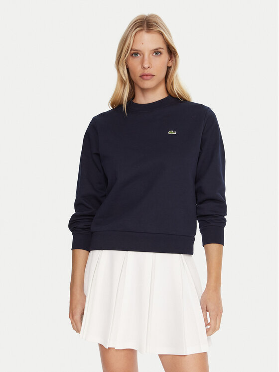 Lacoste Суитшърт SF5270 Тъмносин Regular Fit цвят на ниска цена