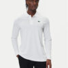 Lacoste Тениска с яка и копчета DH2615 Бял Regular Fit цвят на ниска цена