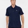 Lacoste Тениска с яка и копчета DH3201 Тъмносин Regular Fit цвят на ниска цена