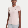 Lacoste Тишърт TF5538 Розов Slim Fit цвят на ниска цена