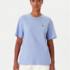 Lacoste Тишърт TF7215 Светлосиньо Regular Fit цвят на ниска цена