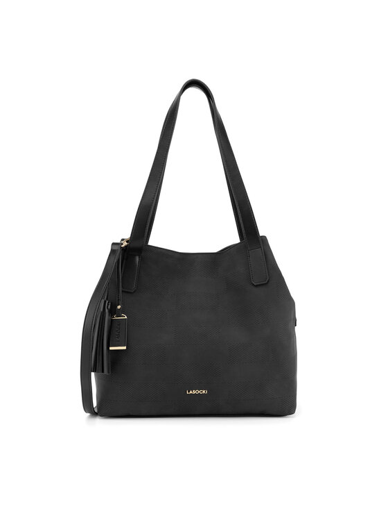 Lasocki Дамска чанта C-LSK-K-040-06 Черен цвят на ниска цена