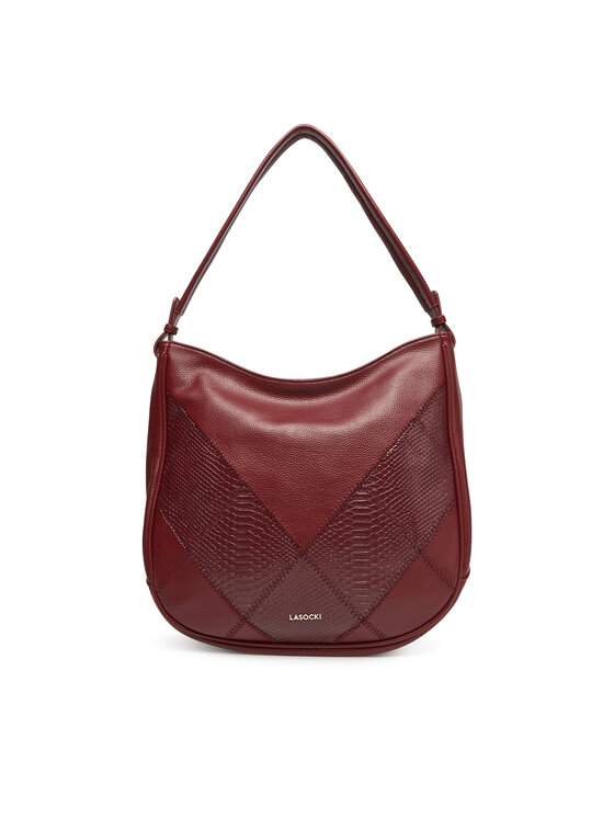 Lasocki Дамска чанта C-LSK-L-006-08 Бордо цвят на ниска цена