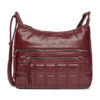 Lasocki Дамска чанта C-LSK-L-010-08 Бордо цвят на ниска цена