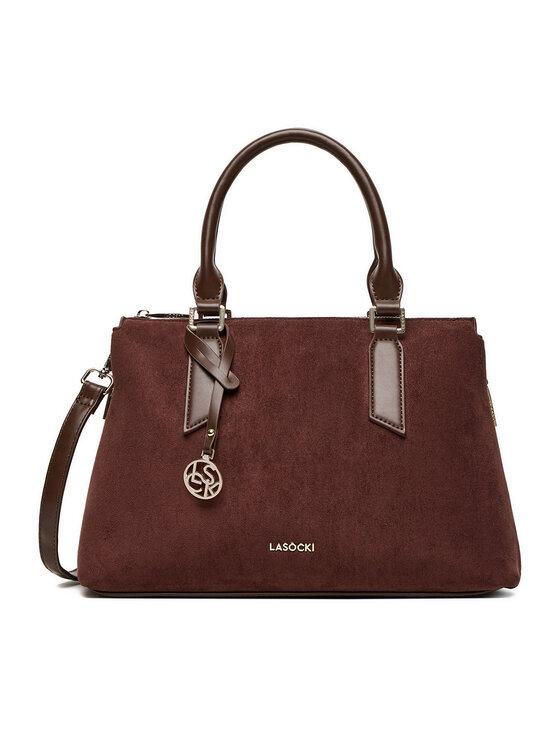 Lasocki Дамска чанта C-LSK-L-014-08 Кафяв цвят на ниска цена