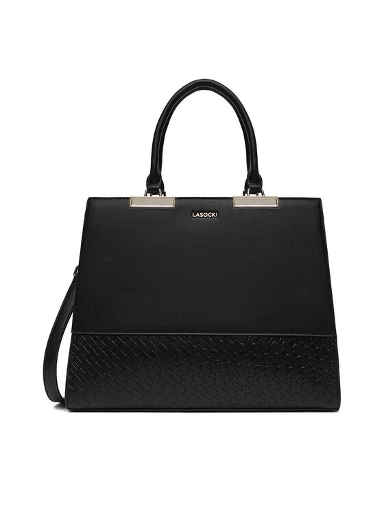 Lasocki Дамска чанта C-LSK-L-070-06 Черен цвят на ниска цена